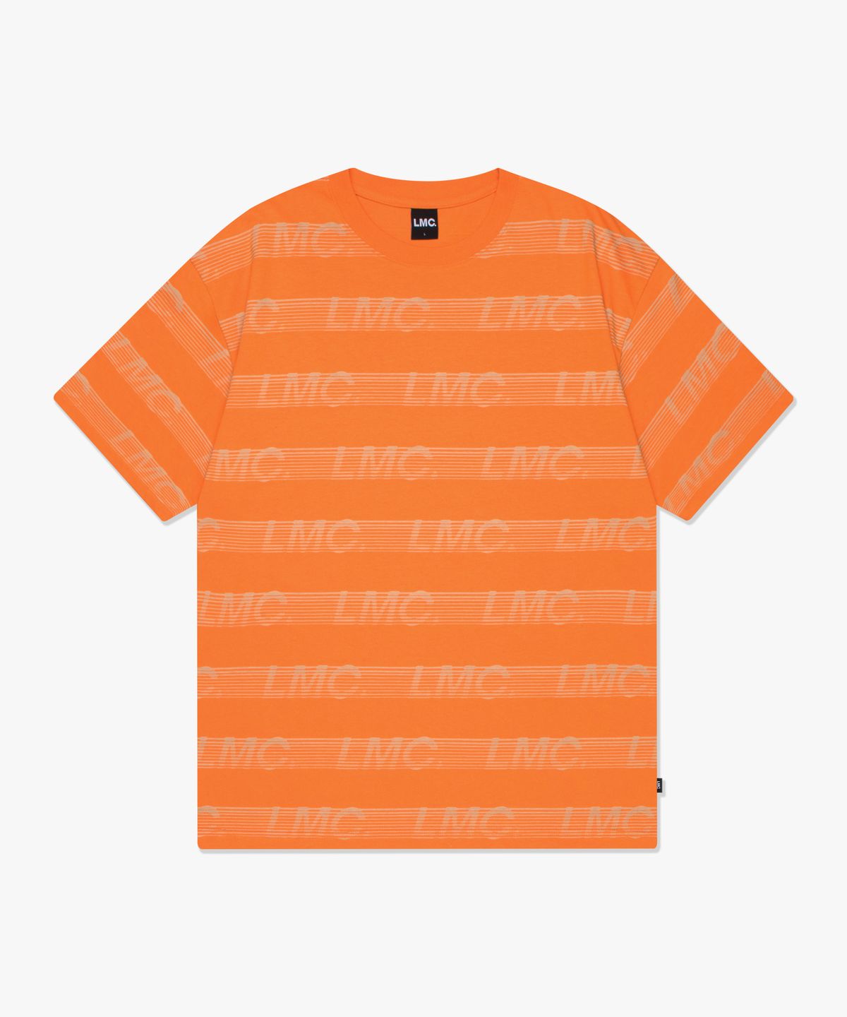 엘엠씨(LMC) BLIND ITALIC STRIPE TEE orange