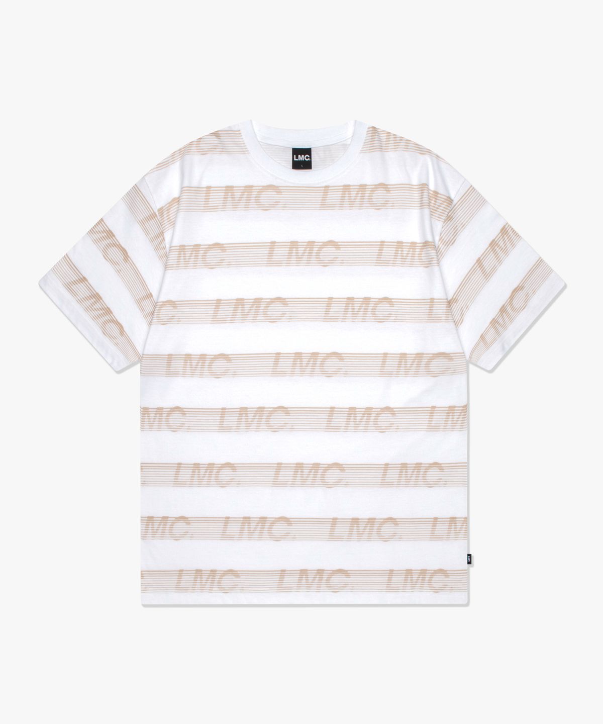 엘엠씨(LMC) BLIND ITALIC STRIPE TEE white