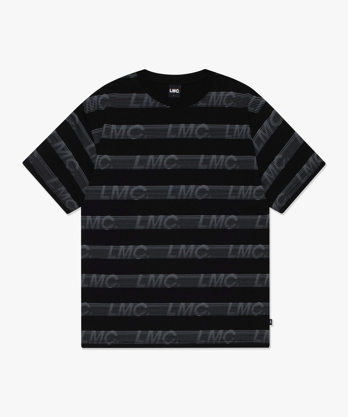 엘엠씨(LMC) BLIND ITALIC STRIPE TEE black