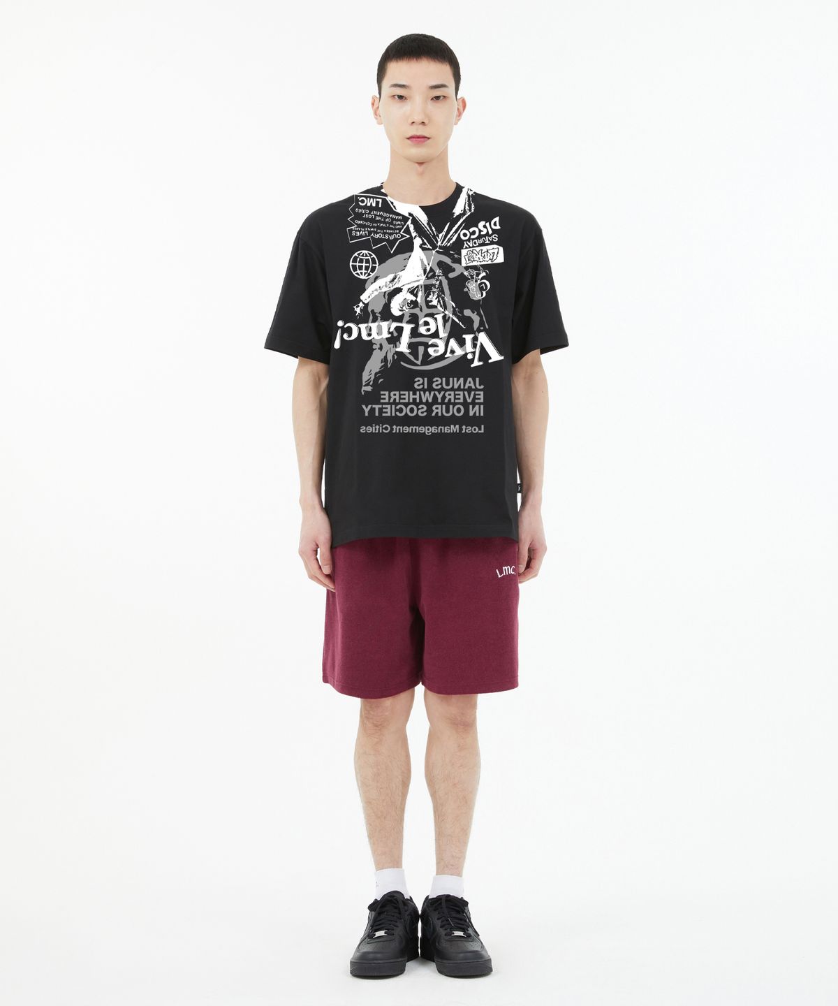 엘엠씨(LMC) VIVE LE LMC AOP TEE black