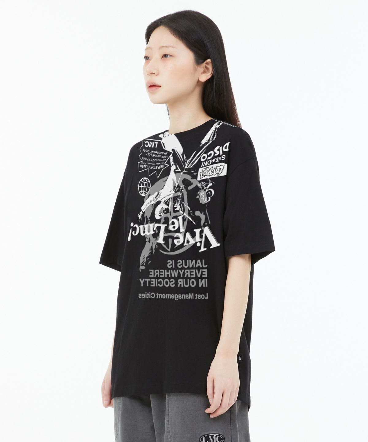 엘엠씨(LMC) VIVE LE LMC AOP TEE black