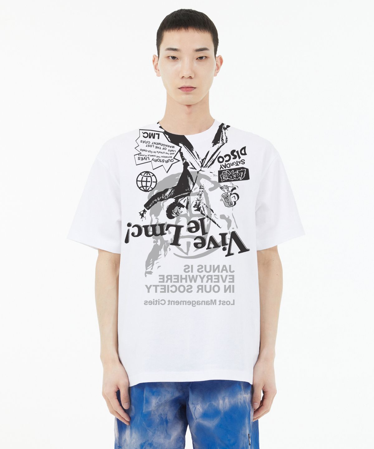 엘엠씨(LMC) VIVE LE LMC AOP TEE white