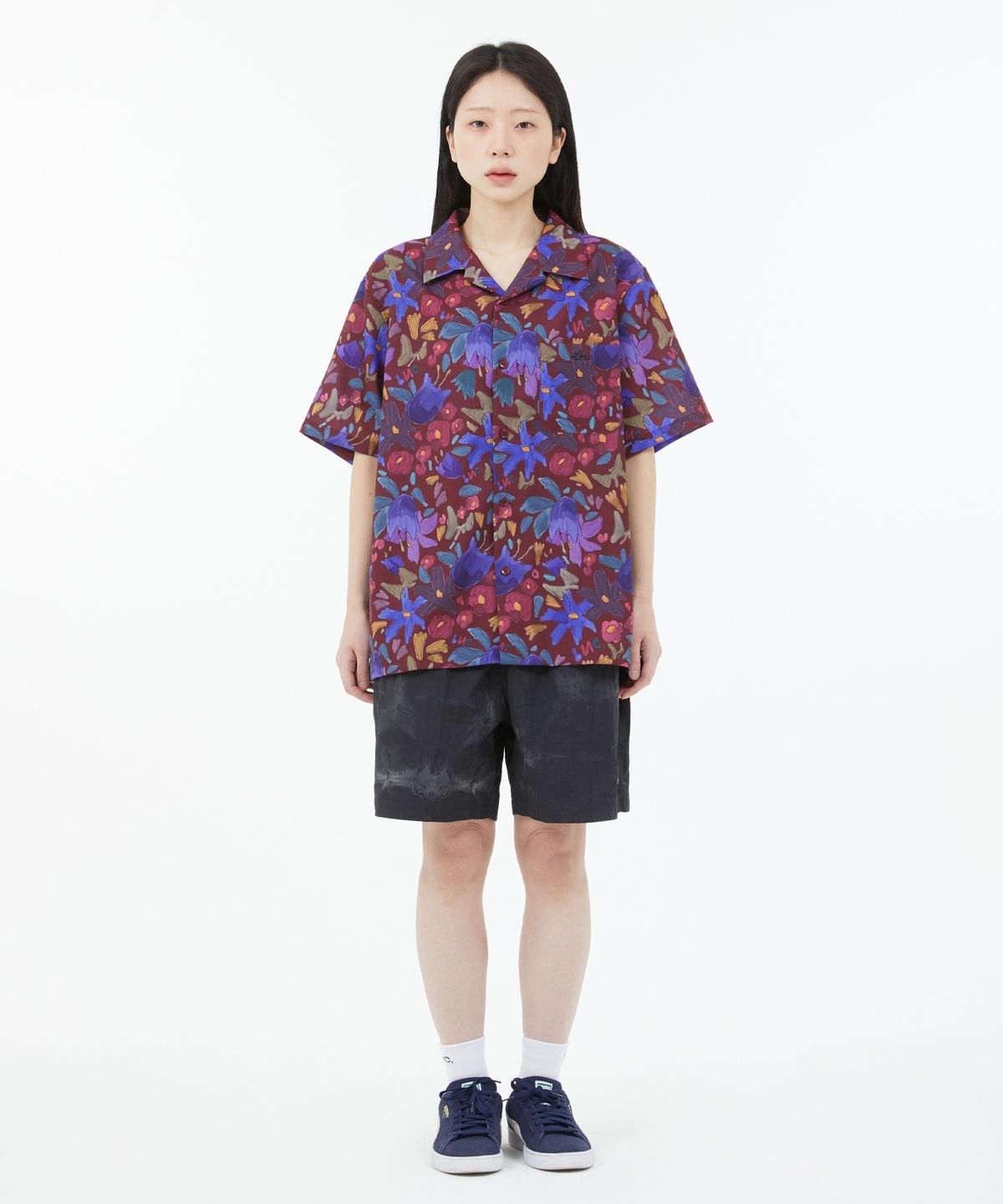 엘엠씨(LMC) FLORAL SHORT SLV SHIRT multi