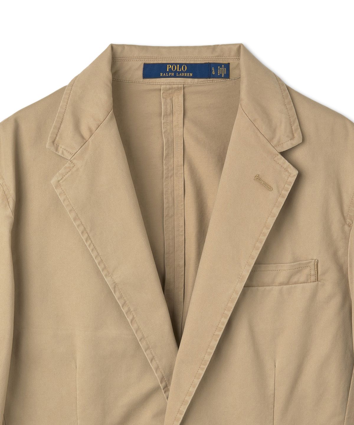 폴로 랄프 로렌(POLO RALPH LAUREN) 치노 수트 재킷 - 베이지