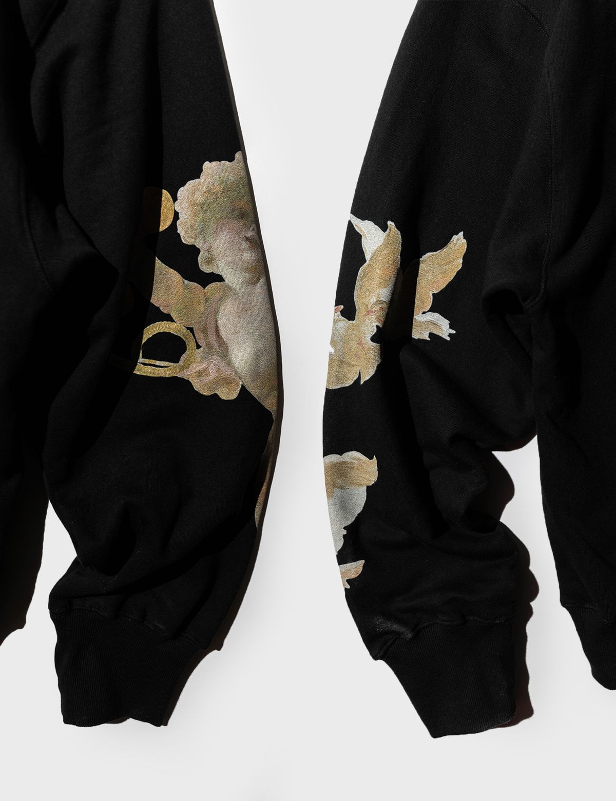 펀치드렁크파티즈(PUNCH DRUNK PARTIES) Parties Calling Oversized Hoodie (BLACK)