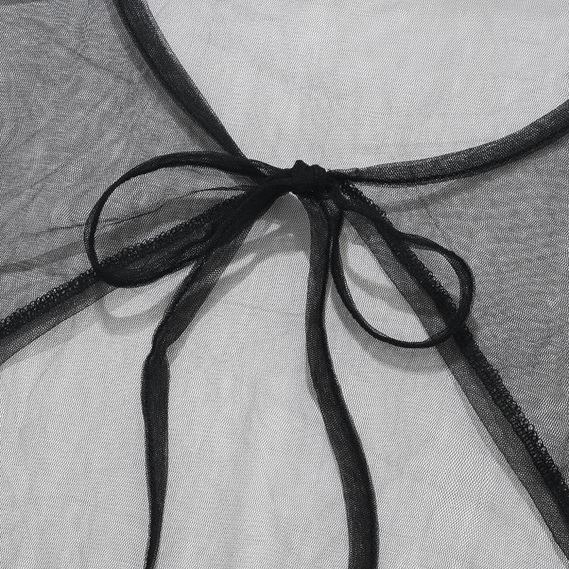 MUSINSA | KIRSH Collection See-through Bolero [Black]