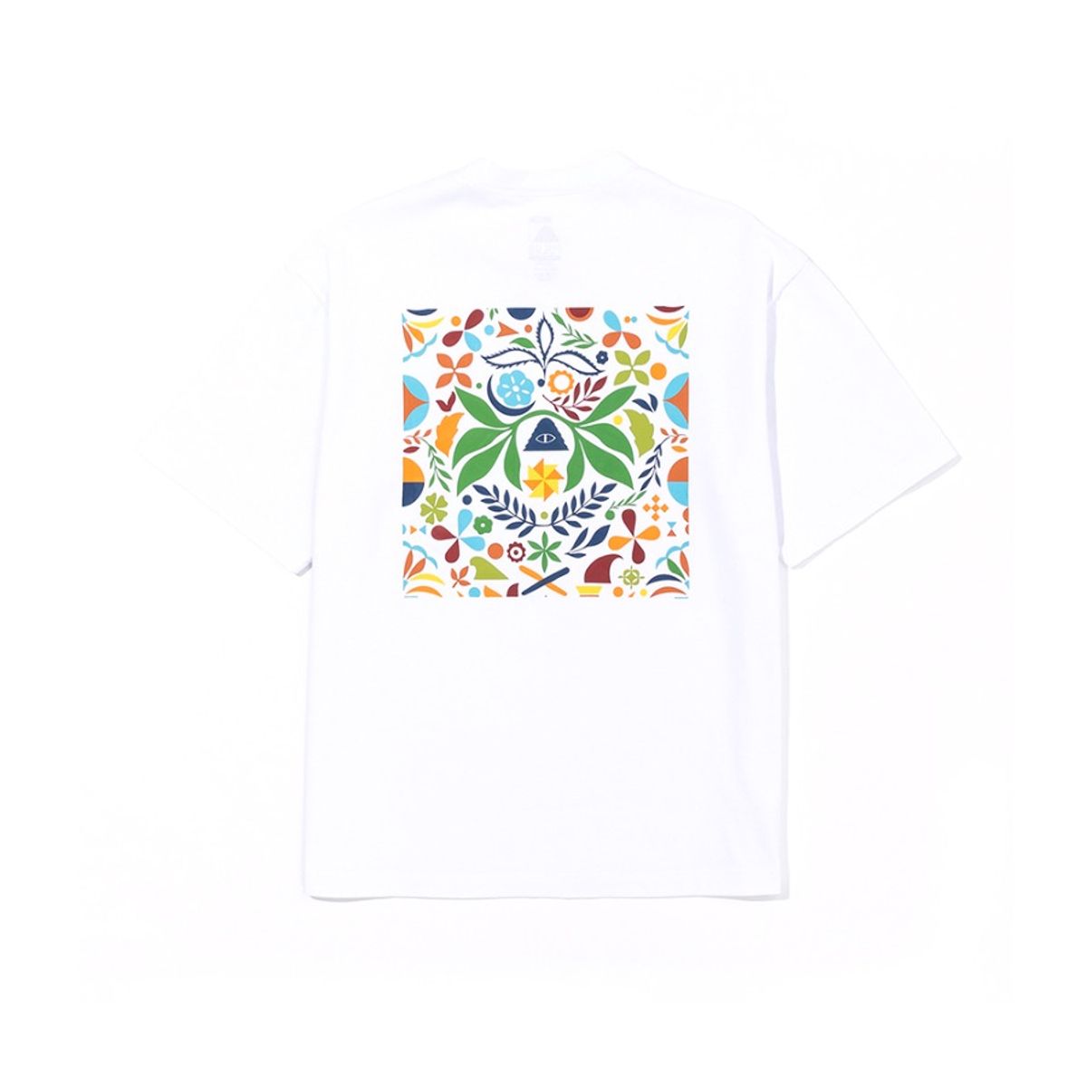 폴러스터프(POLERSTUFF) 레인브로 릴렉스핏 티 WHITE