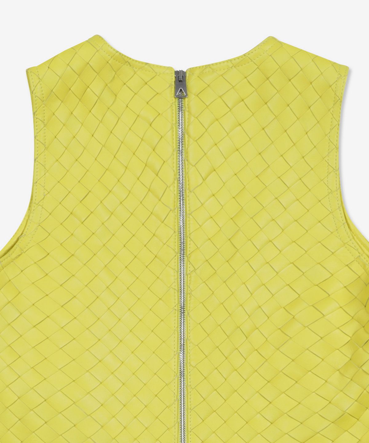 보테가베네타(BOTTEGA VENETA) 인트레치아토 미니 드레스 - 옐로우 / 727797V2JG07193