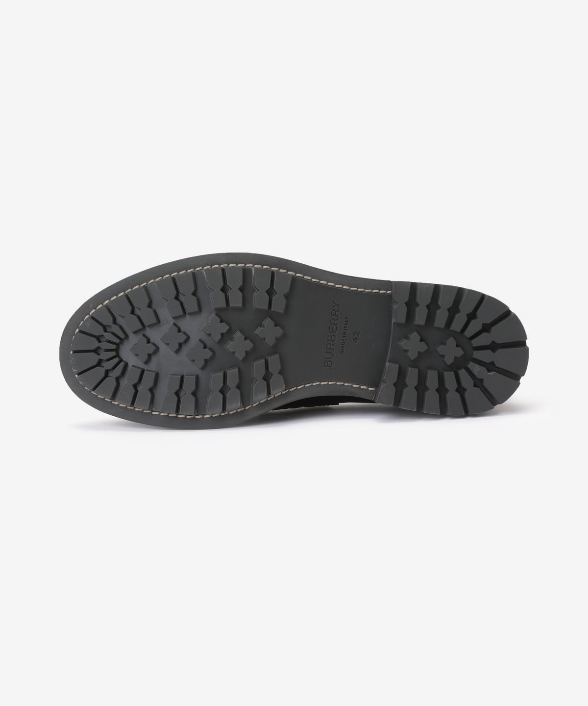 버버리(BURBERRY) 빈티지 체크 로퍼 - 브라운 / 8062439