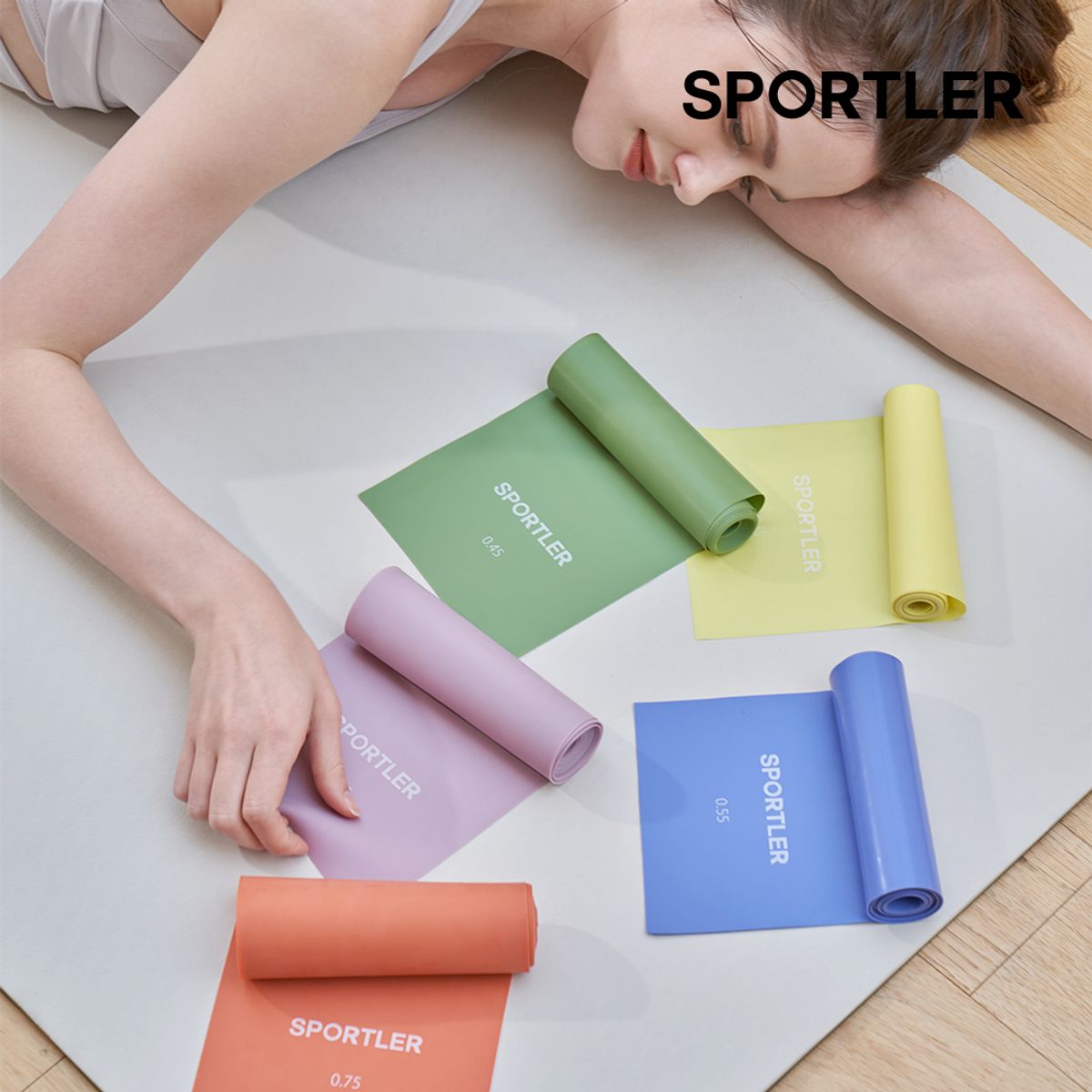 스포틀러(SPORTLER) 스트레칭 라텍스 밴드