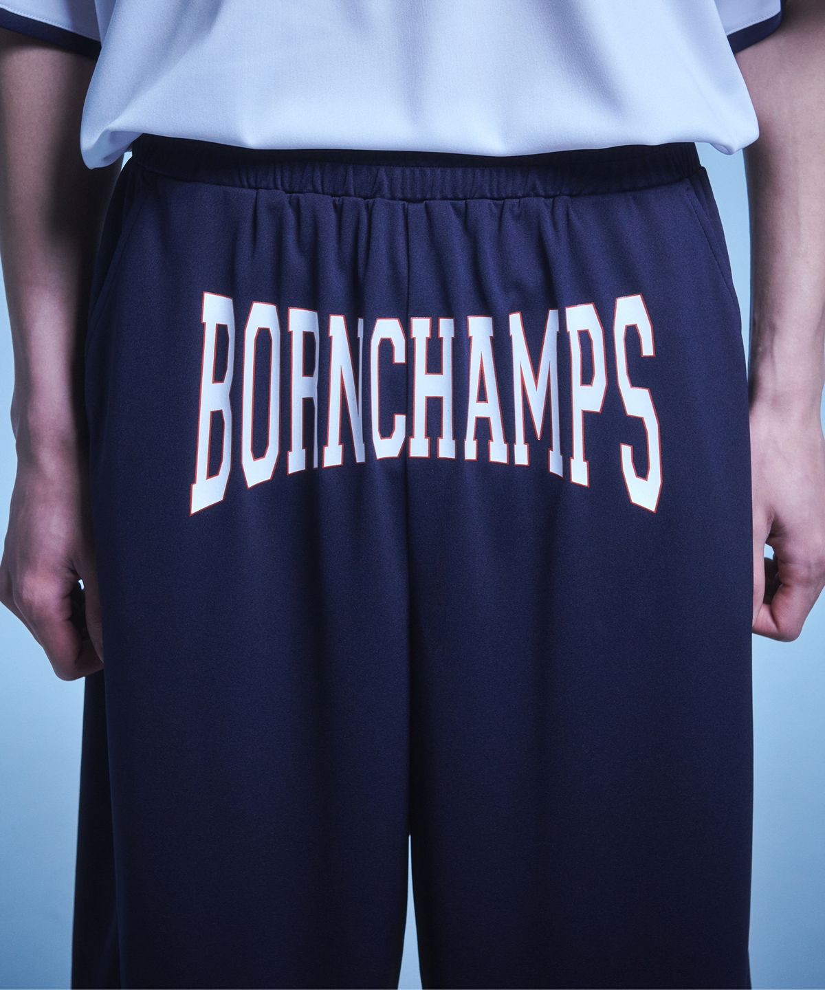 본챔스(BORN CHAMPS) 오버사이즈 사커 져지 팬츠 B23SB06NA