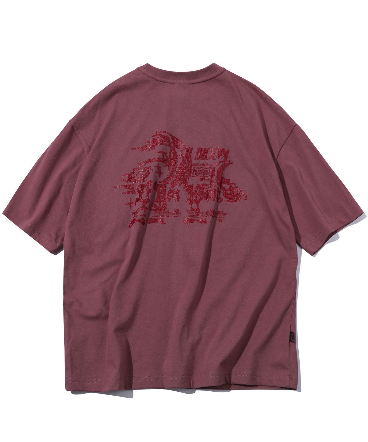 이퓨원트(IFYOUWANT) Pixel Moon TEE darkpink