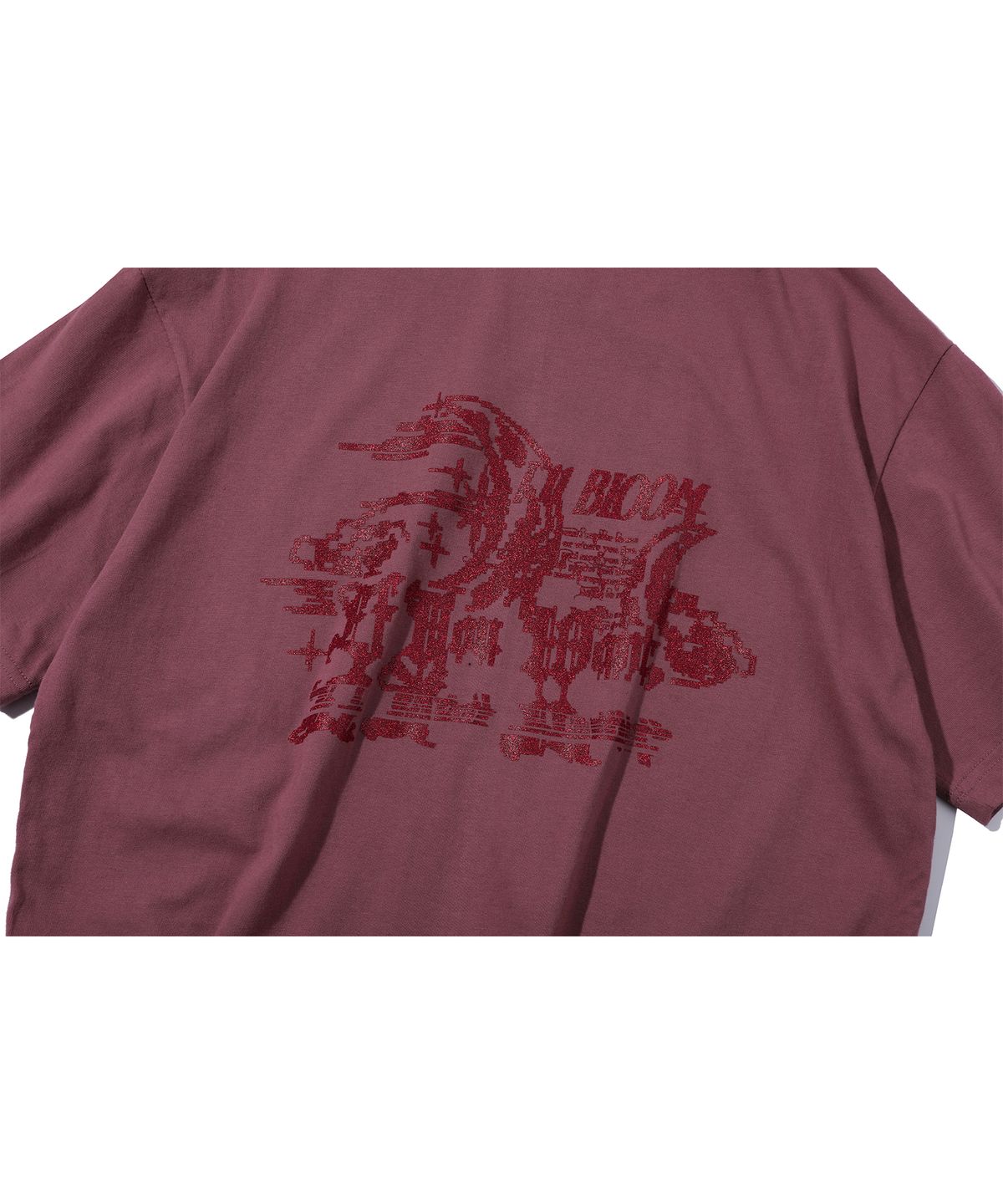 이퓨원트(IFYOUWANT) Pixel Moon TEE darkpink