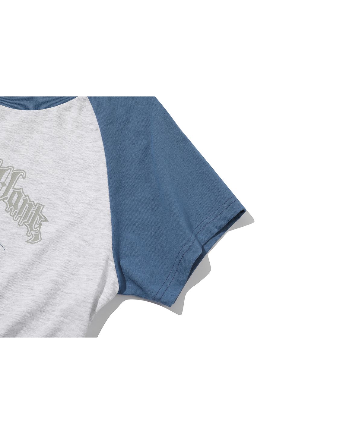 이퓨원트(IFYOUWANT) Haze star Raglan TEE skyblue