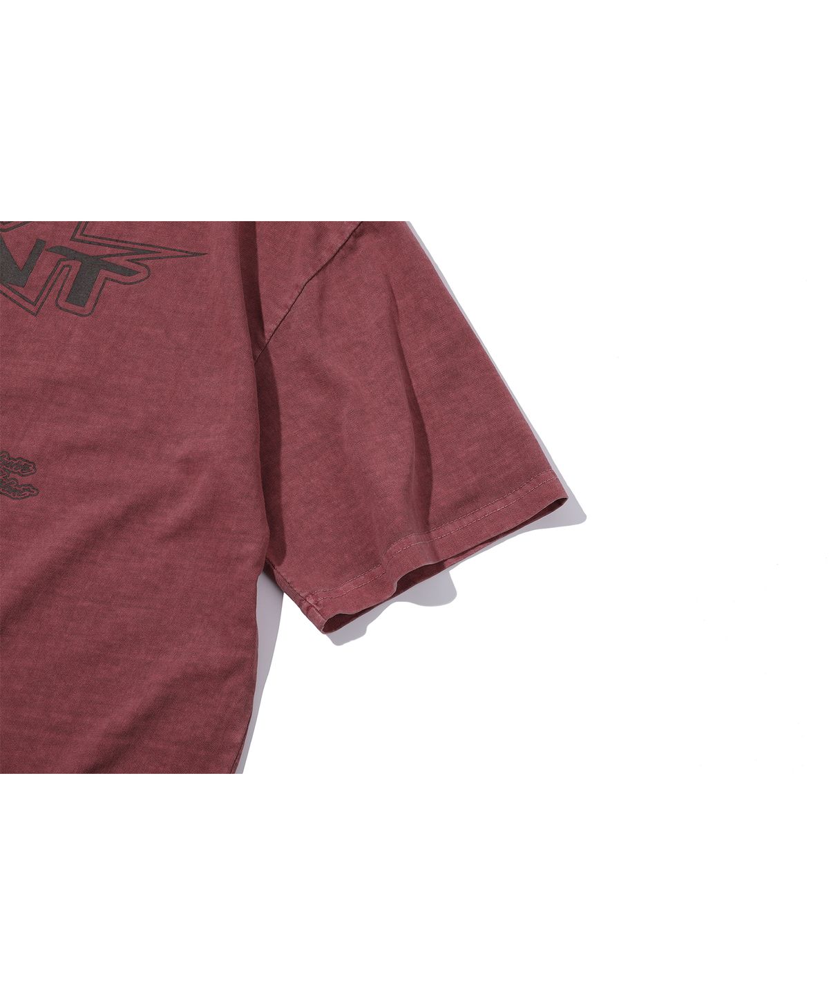 이퓨원트(IFYOUWANT) Motorcycle pigment TEE dusty pink