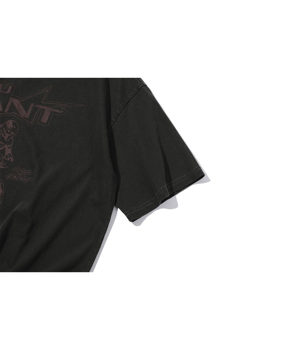 이퓨원트(IFYOUWANT) Motorcycle pigment TEE smoke black