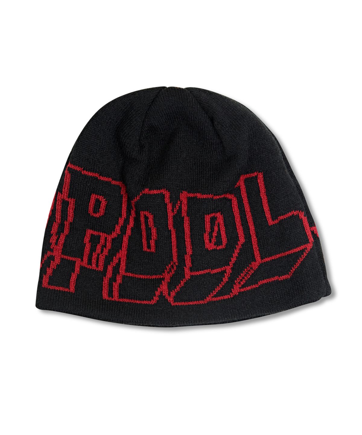 예스아이씨(YESEYESEE) Y.E.S x Deadpool Beanie Black