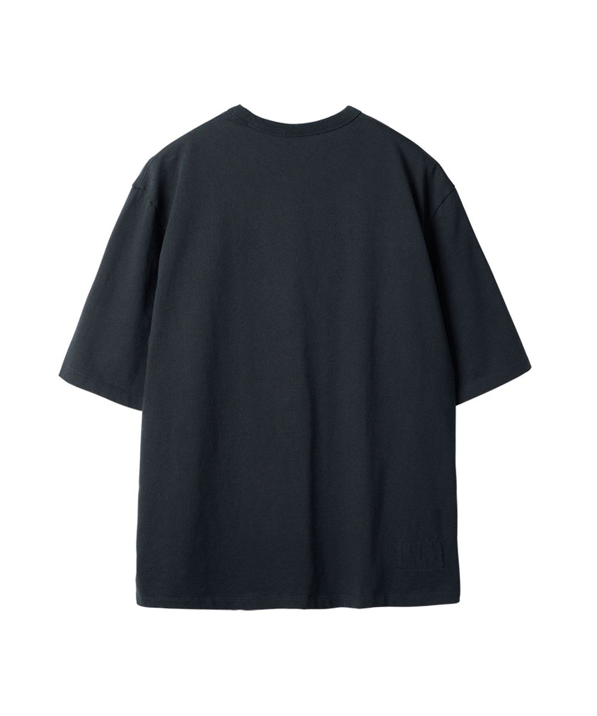 러프사이드(ROUGHSIDE) Primary Half Sleeve Navy