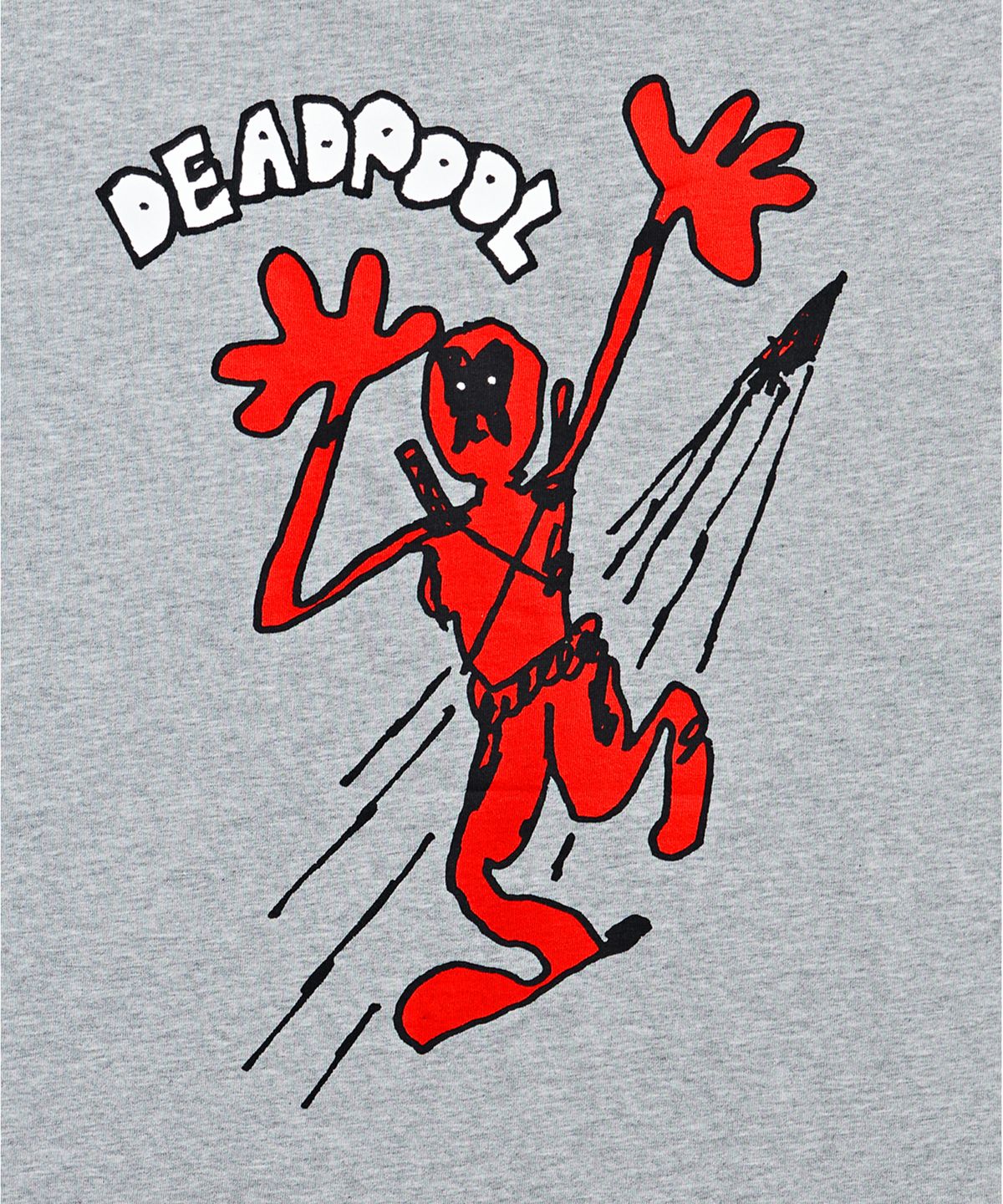 예스아이씨(YESEYESEE) Y.E.S x Deadpool Tee Grey