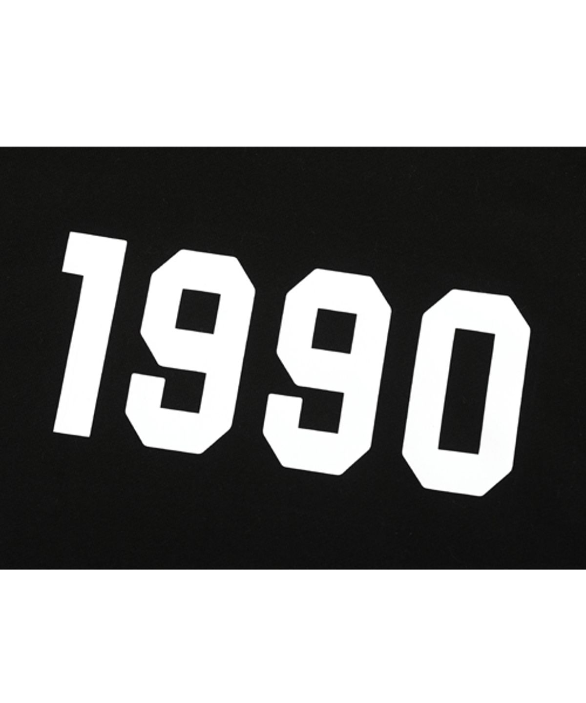 크리스첼로(CRISCELO) (공용) 1990 티셔츠 - (블랙 20수 오버핏)