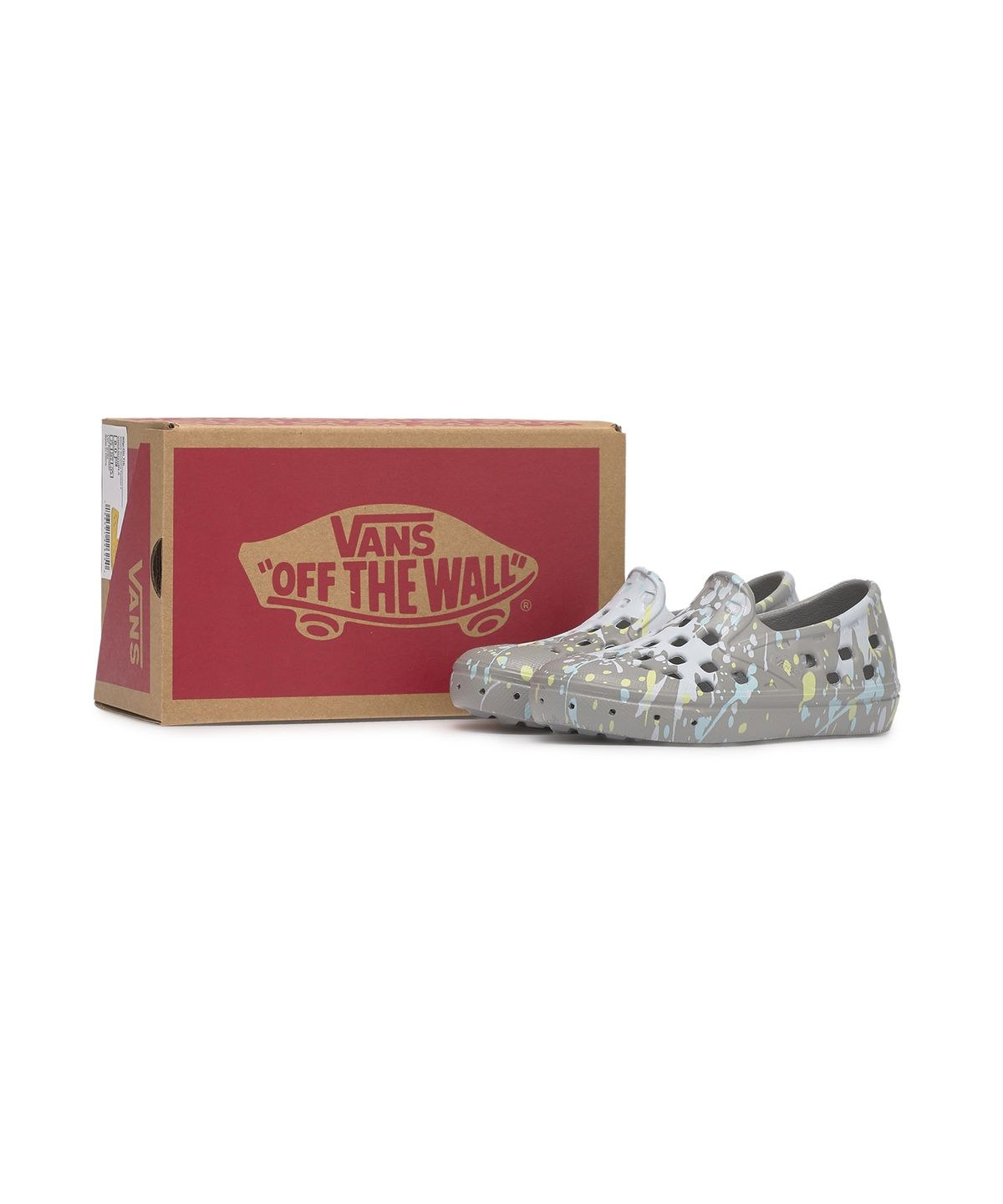 반스 키즈(VANS KIDS) 트렉 슬립온 토들러 - 페인트 스프레터