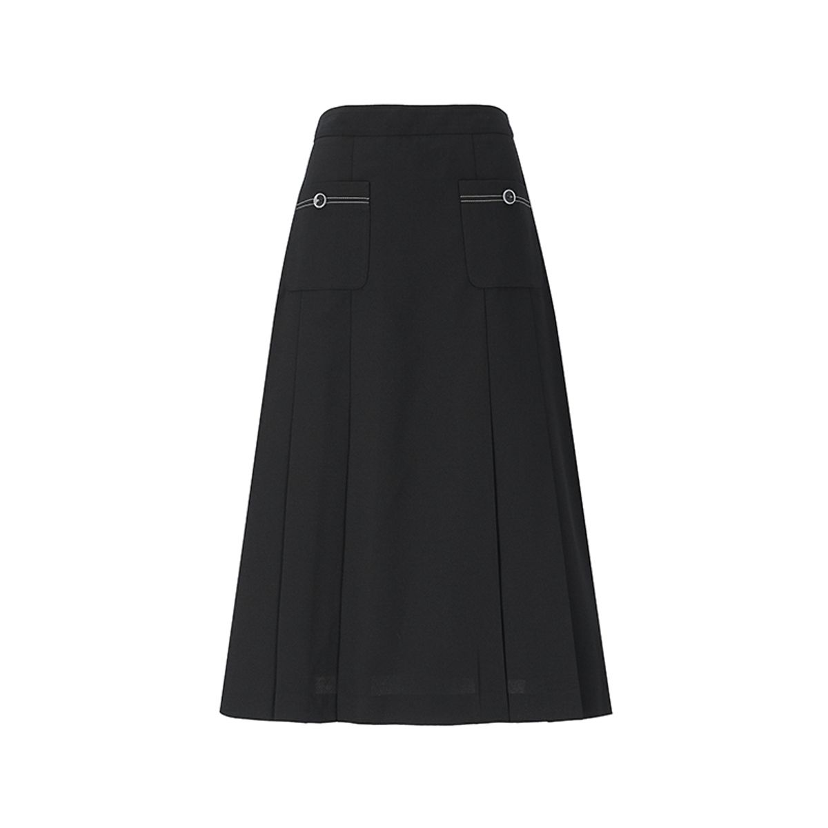 숲(SOUP) 플리티드 아웃 포켓 롱 스커트(SZ5SR86)