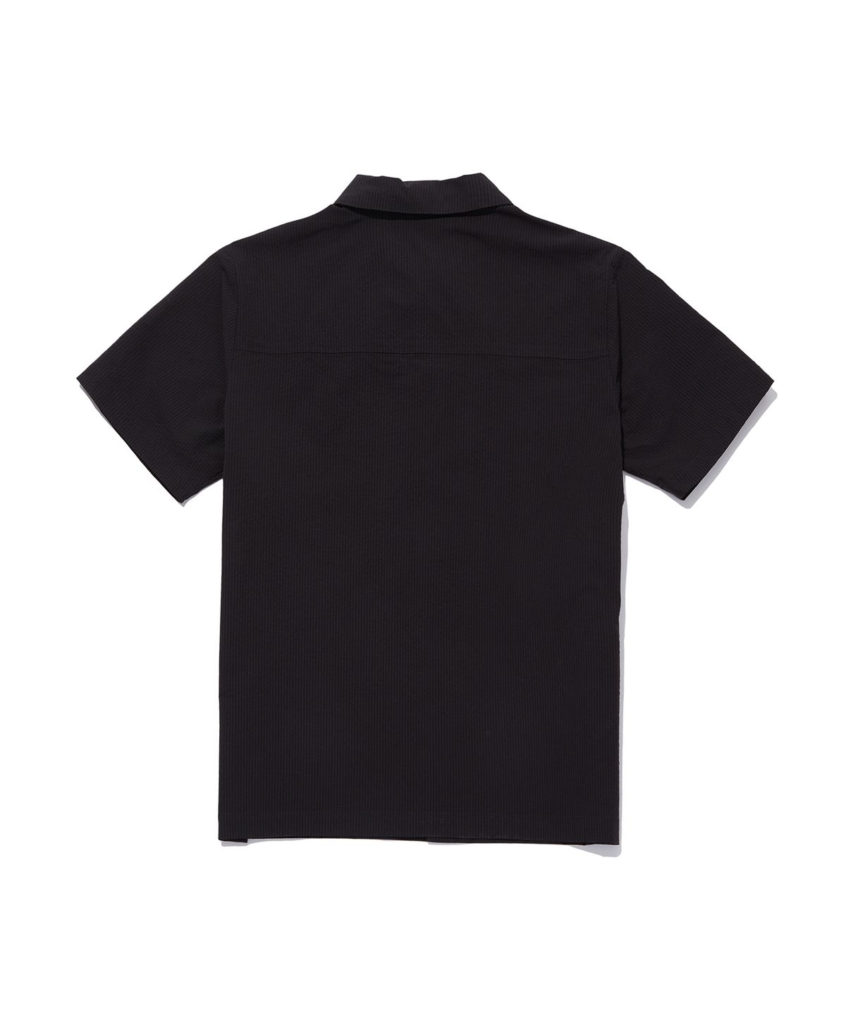 스노우피크 어패럴(SNOWPEAK APPAREL) 시어서커 반팔 셔츠 Dark Charcoal (S23MMFSH18)