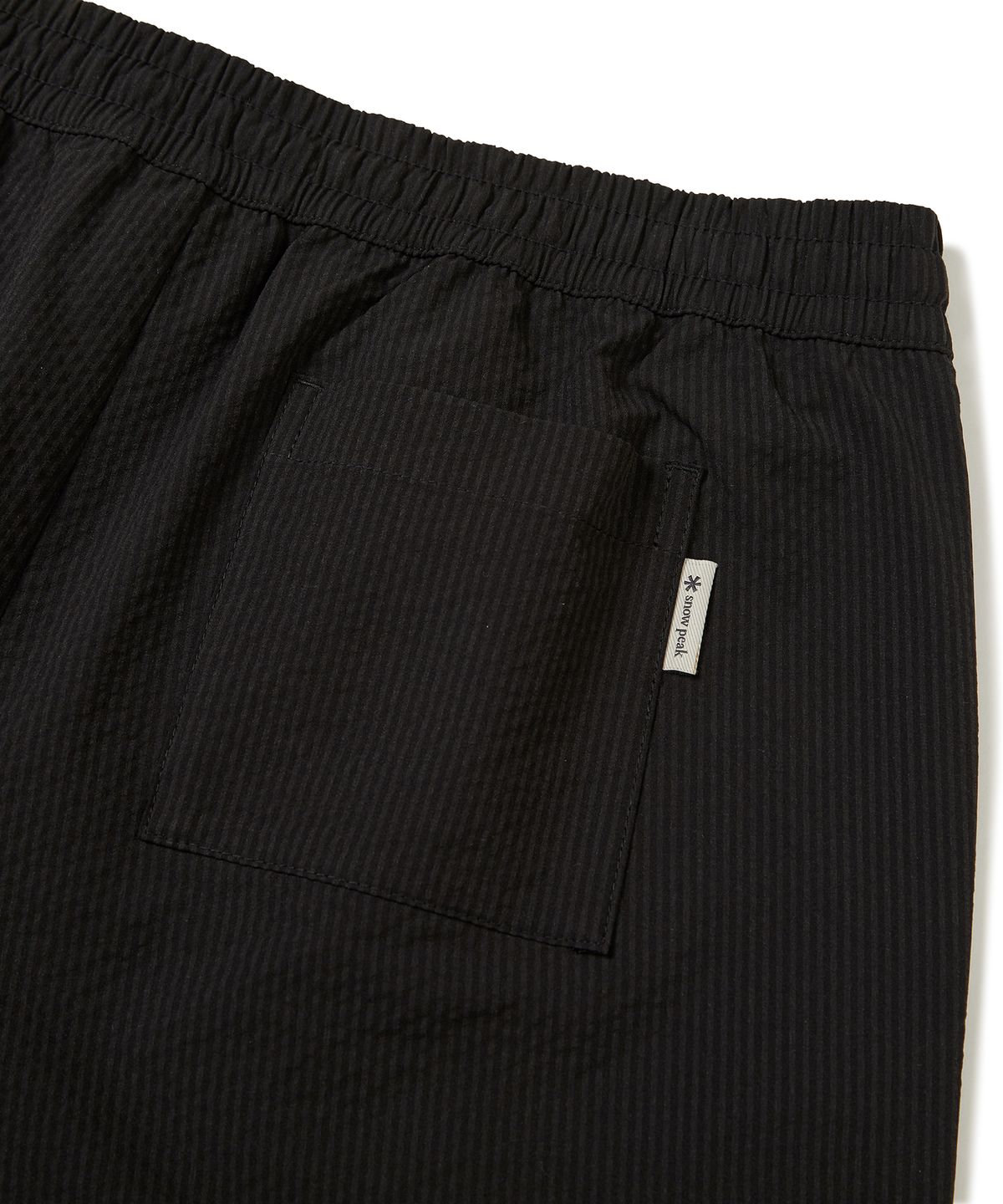 스노우피크 어패럴(SNOWPEAK APPAREL) 시어서커 쇼츠 Dark Charcoal (S23MMFHP18)
