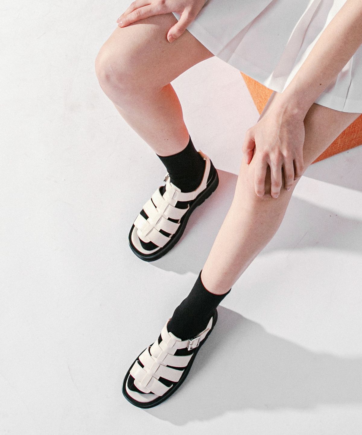마크모크(MAC MOC) Top 3Color 청키 피셔맨 샌들 6Cm