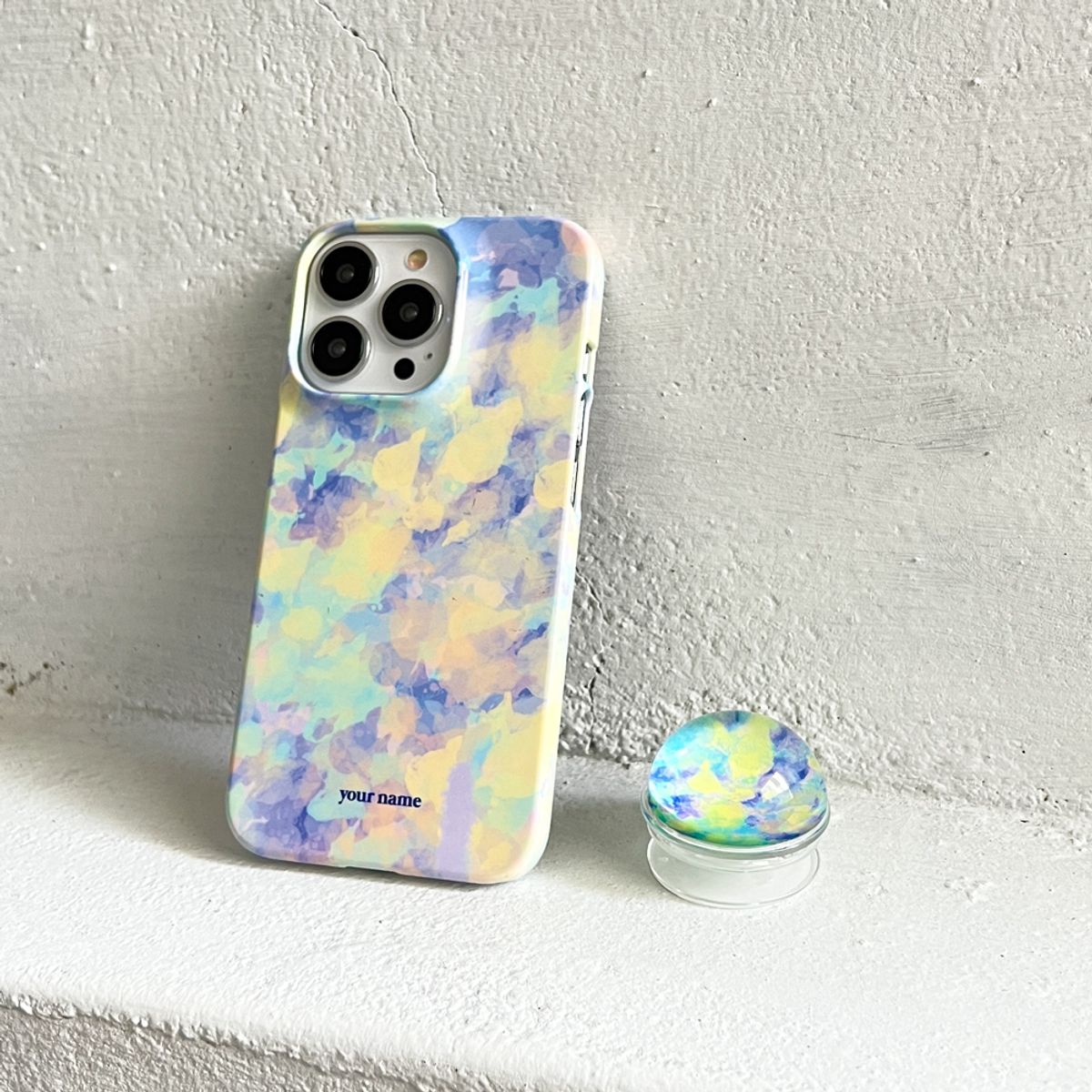 에이쓰리비쓰리(A3B3) (Phone Case) Pattern Watercolor 09