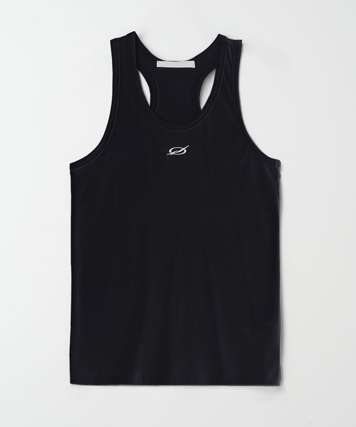 51퍼센트(51PERCENT) Basic curve sleeveless - Black