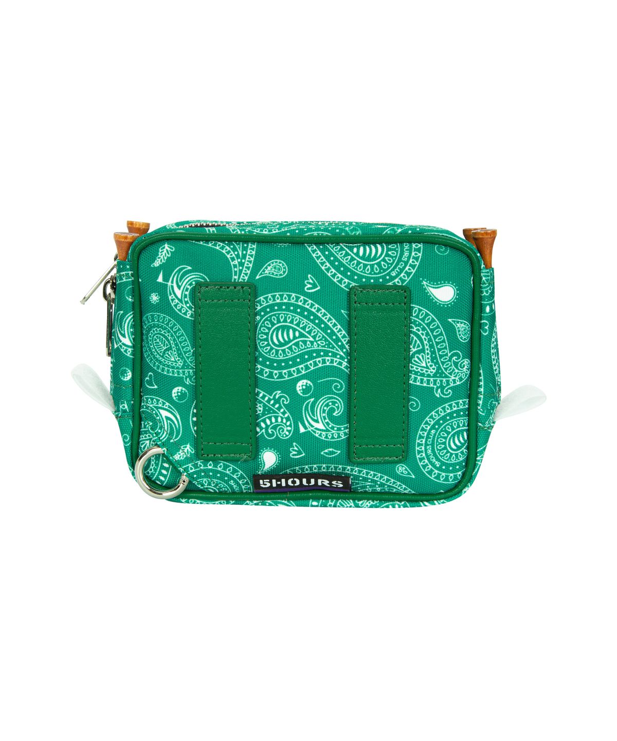 파이브아워스(5HOURS) PAISLEY HONOR BELT BAG_GREEN