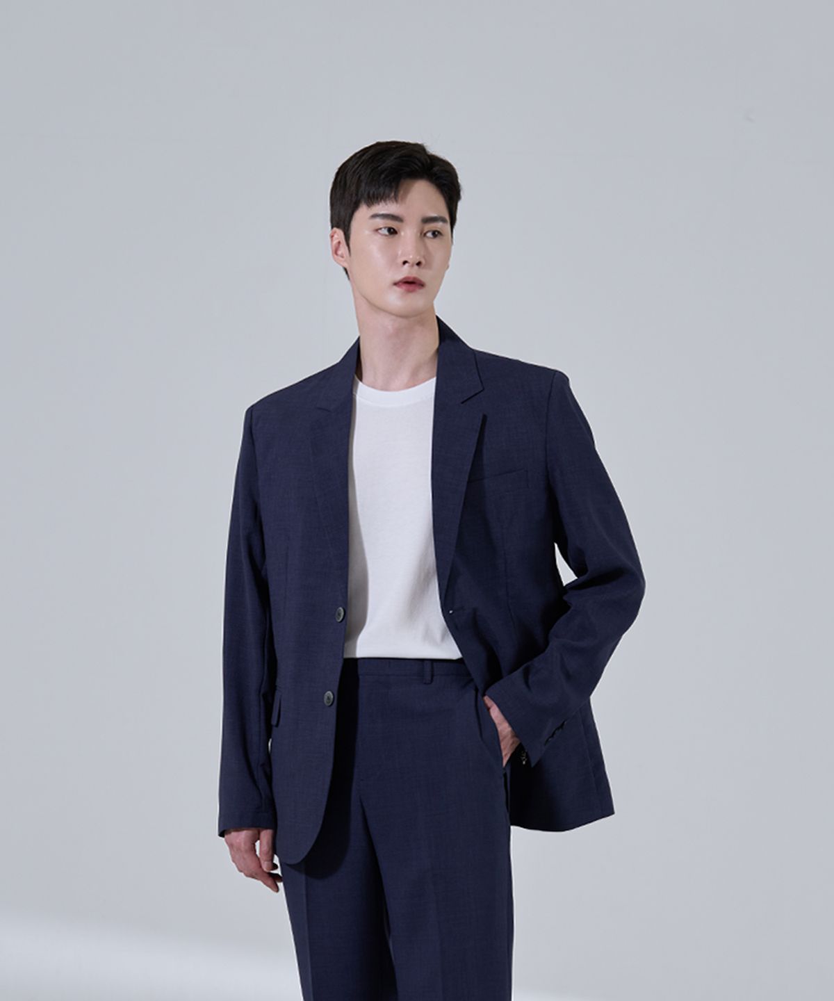효지(HYOJI) [여름] 커스터마이징 레귤러 핏 수트 블레이저 (4컬러)