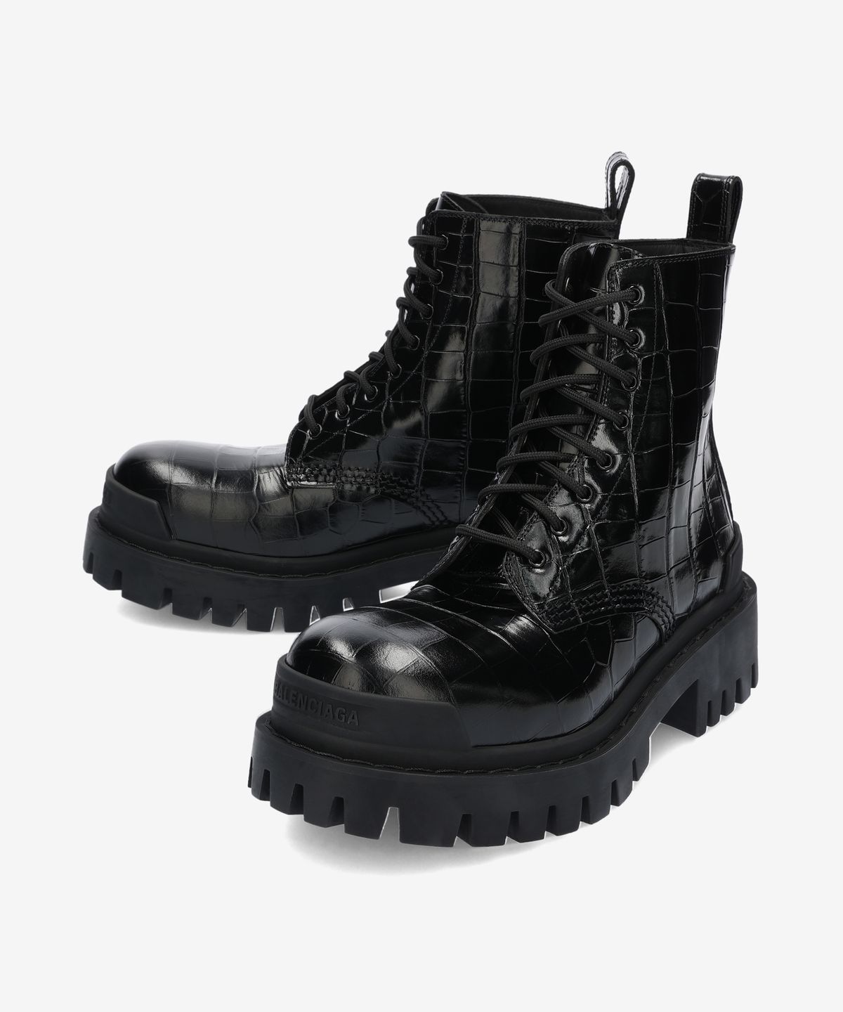 발렌시아가(BALENCIAGA) 스트라이크 부츠 - 블랙 / 600970WA9D01000