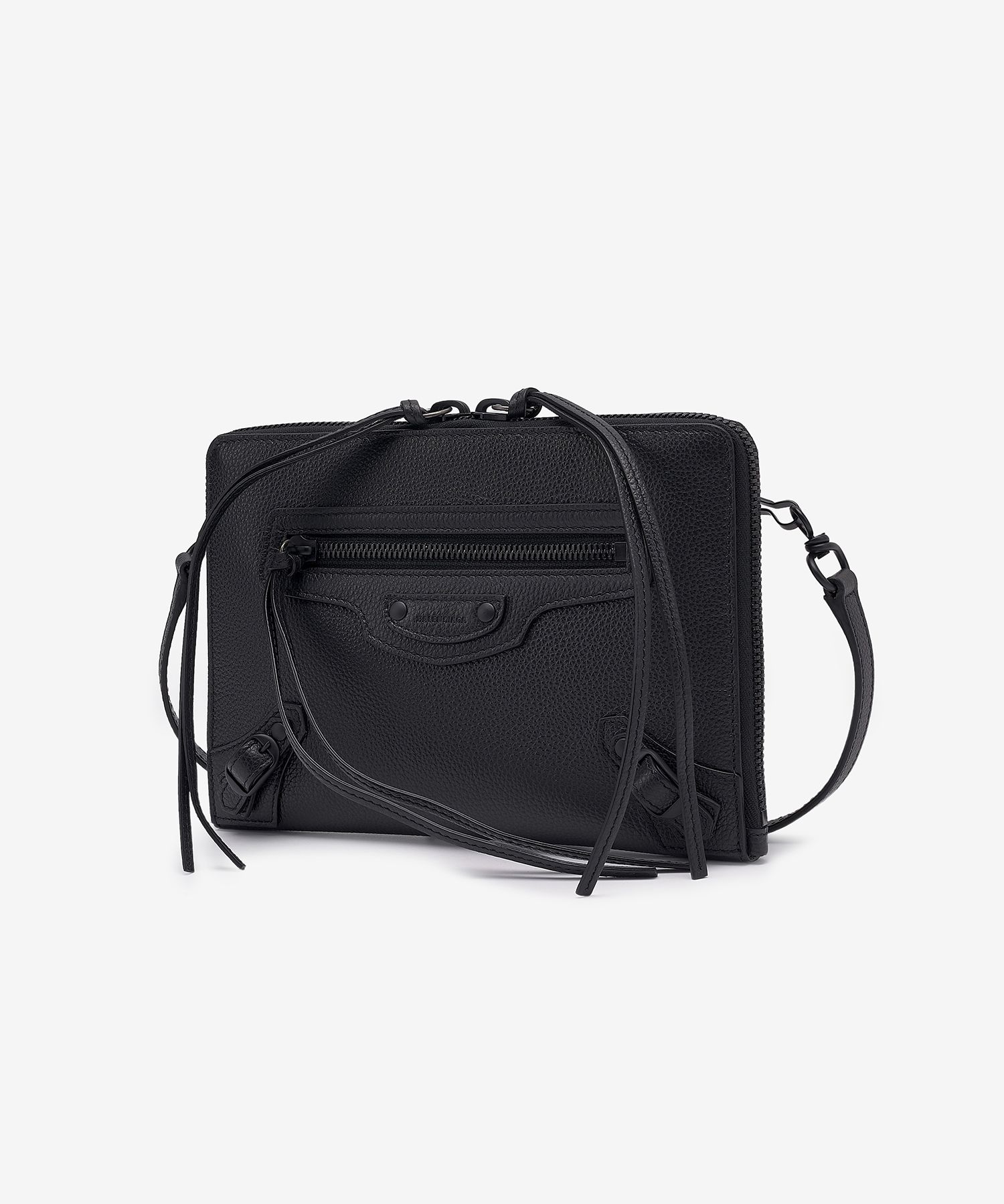 MUSINSA BALENCIAGA Neo Classic Pouch Black 64448215Y071000