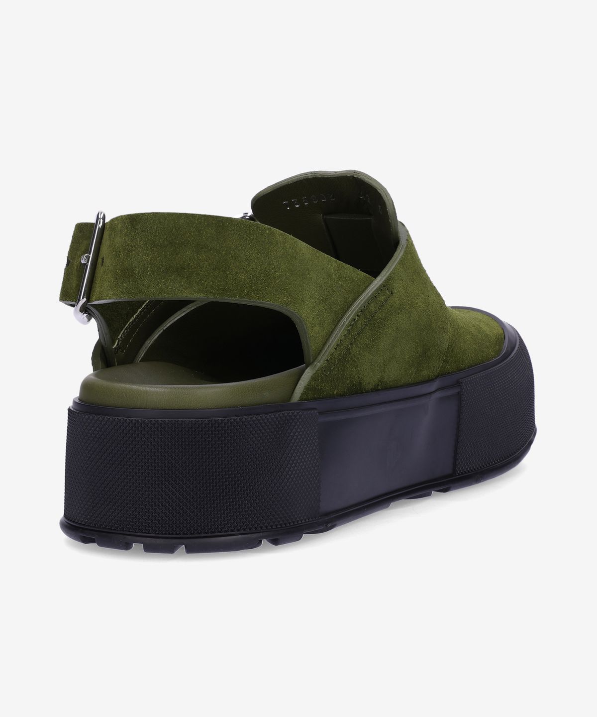 알렉산더 맥퀸(ALEXANDER McQUEEN) 마운트 슬릭 샌들 - 그린 / 735803WHXK53327