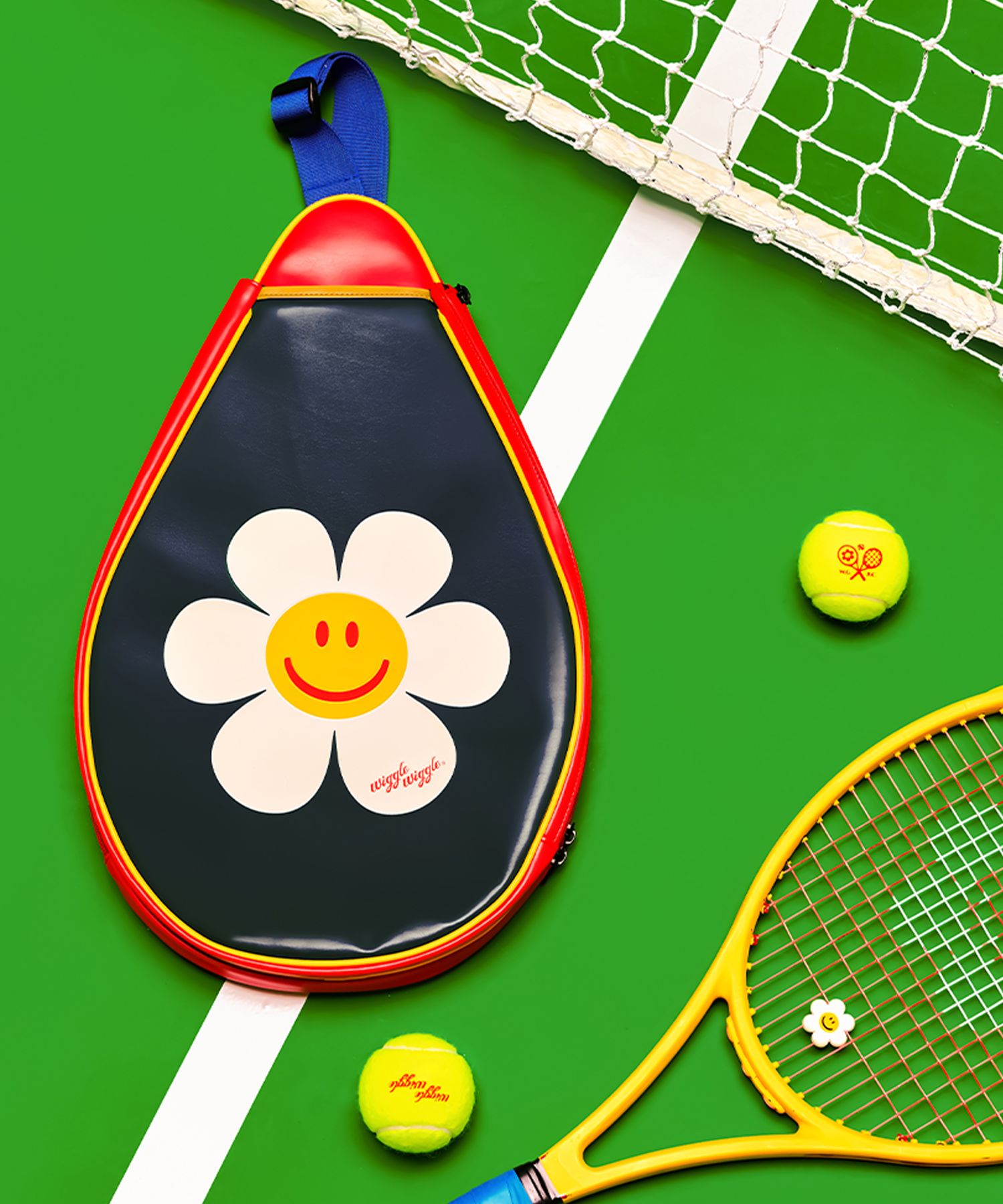 MUSINSA | WIGGLE WIGGLE Tennis Racquet Bag - Smile We Love