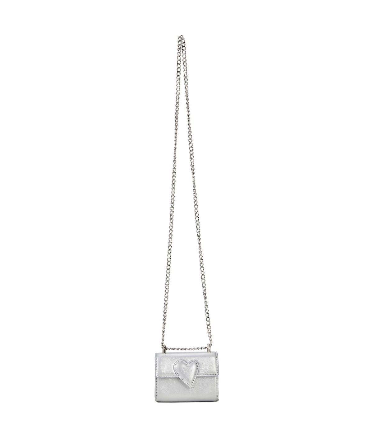 크리스틴프로젝트(CHRISTINE PROJECT) TWIST HEART MICRO BAG(SILVER GLASS)