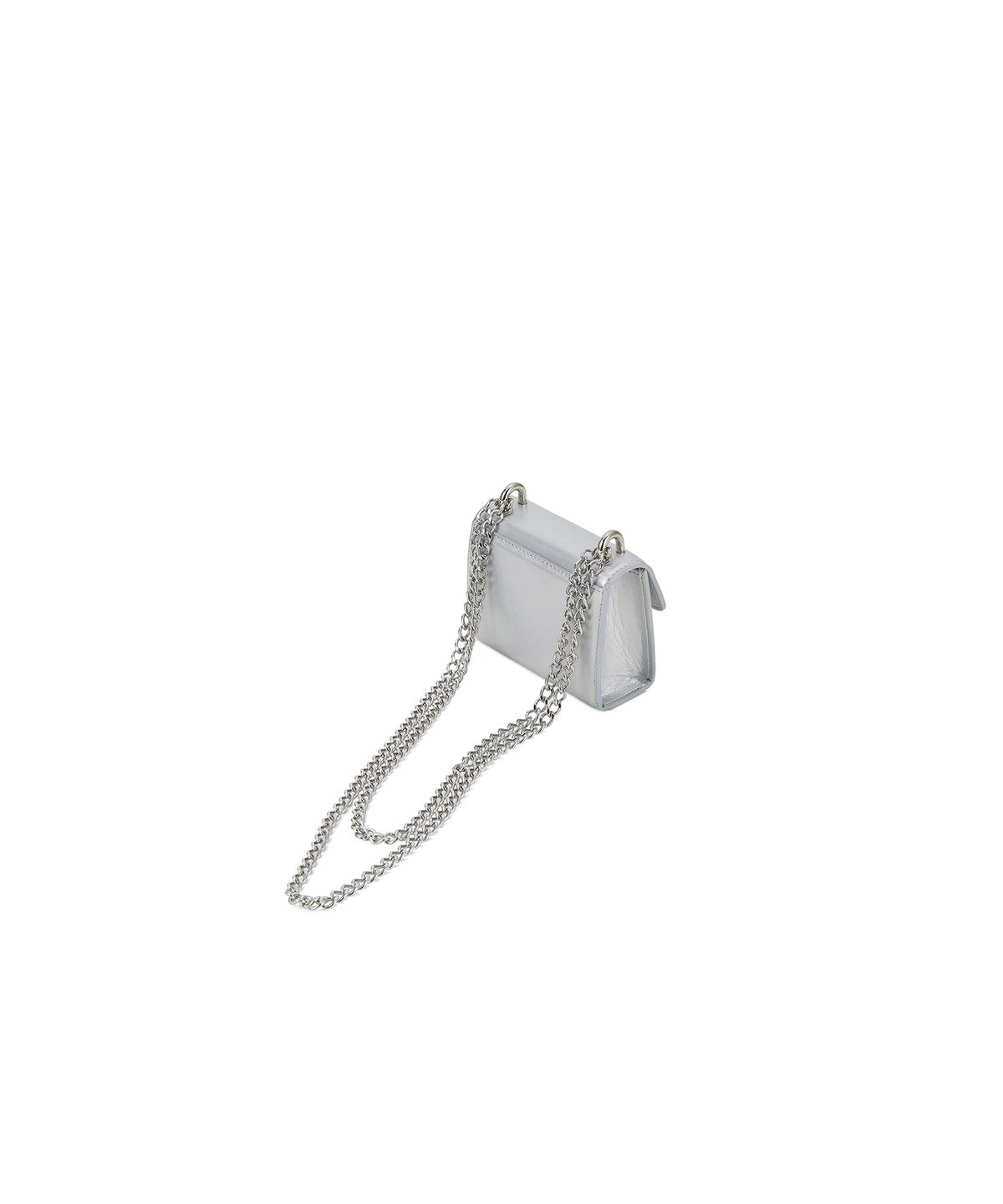 크리스틴프로젝트(CHRISTINE PROJECT) TWIST HEART MICRO BAG(SILVER GLASS)