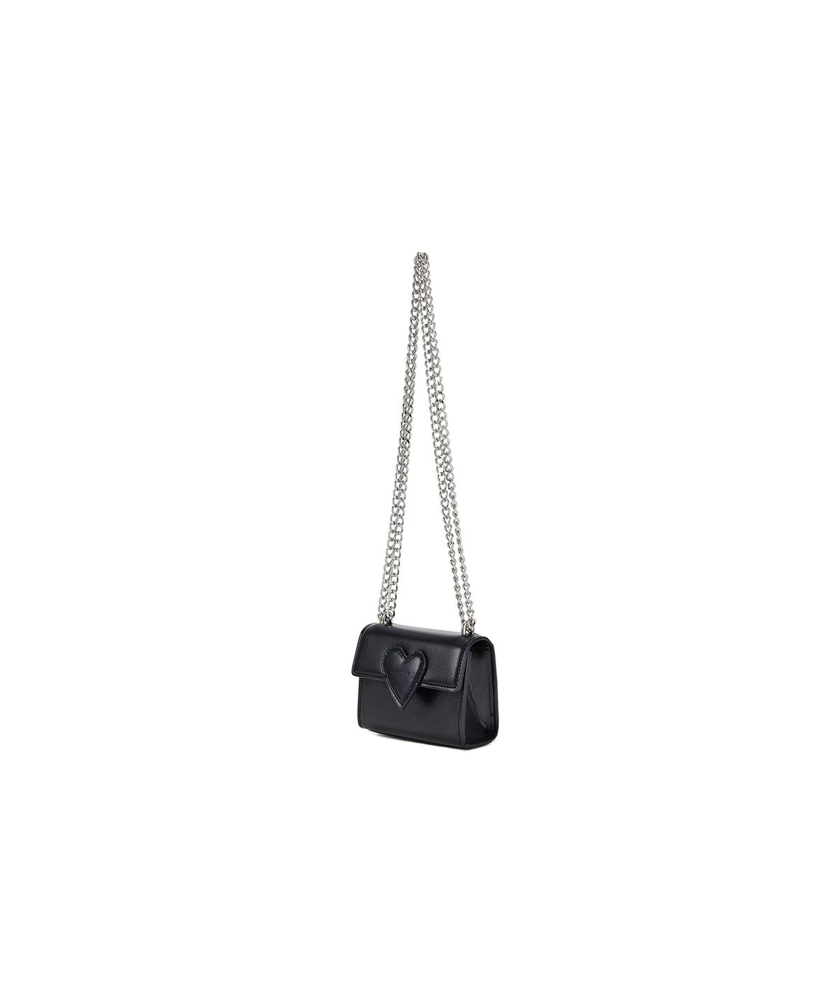 크리스틴프로젝트(CHRISTINE PROJECT) TWIST HEART MICRO BAG(BLACK PEPPER)