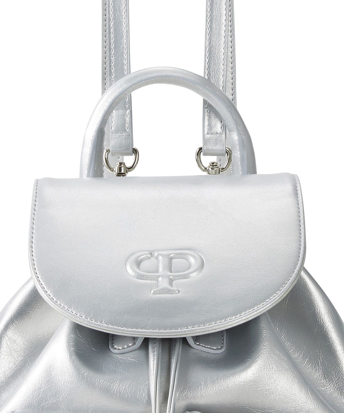 크리스틴프로젝트(CHRISTINE PROJECT) CHRISTINE MINI BACKPACK(SILVER GLASS)