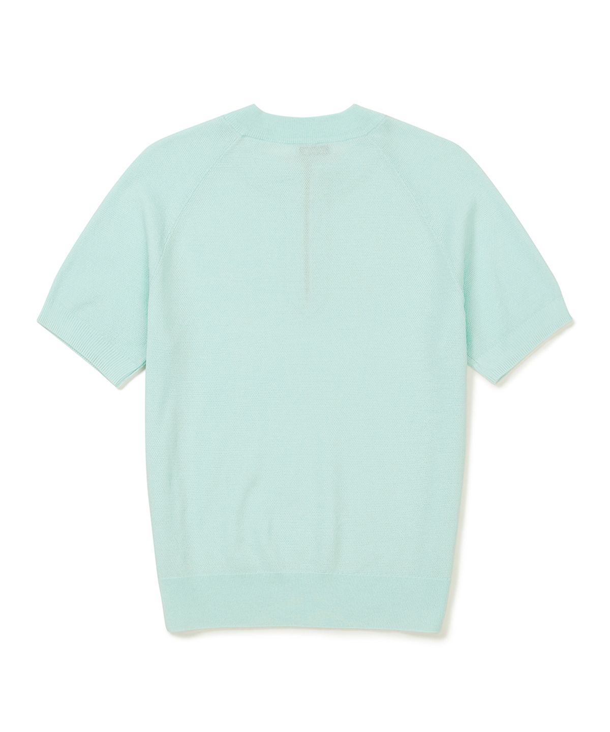 클로브(CLOVE) [23SS clove] Half Zip-up Knit (Mint)