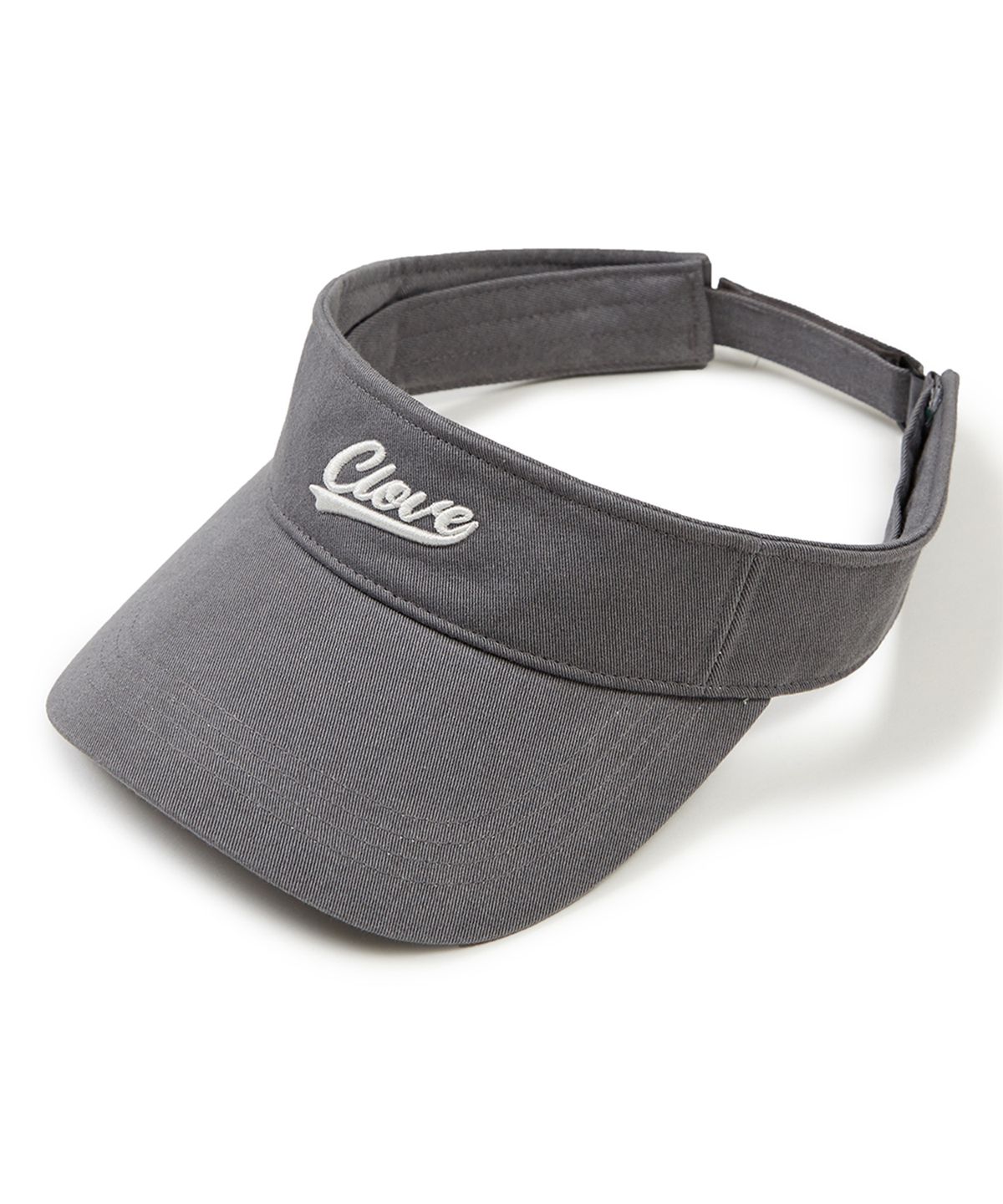 클로브(CLOVE) [23SS clove] Iconic Sun Visor (Charcoal)