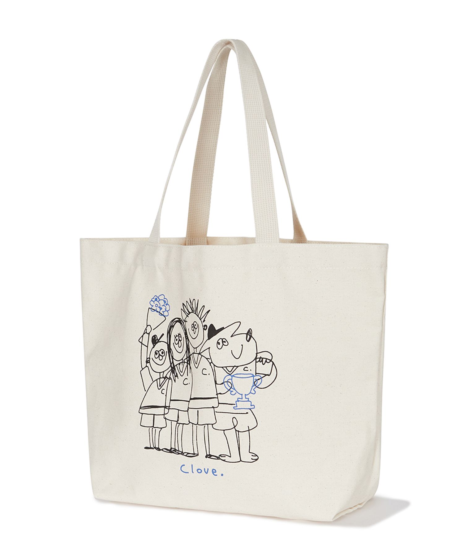 [Clove]★Crew Cotton Totebag MUSINSA | CLOVE [23SS clove] Crew Cotton Totebag (Ivory)
