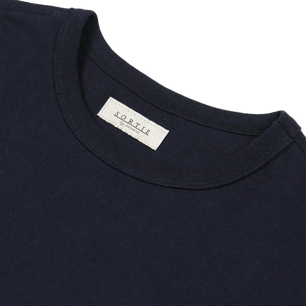 솔티(SORTIE) Essential Comfort Poket T-Shirts (Navy)