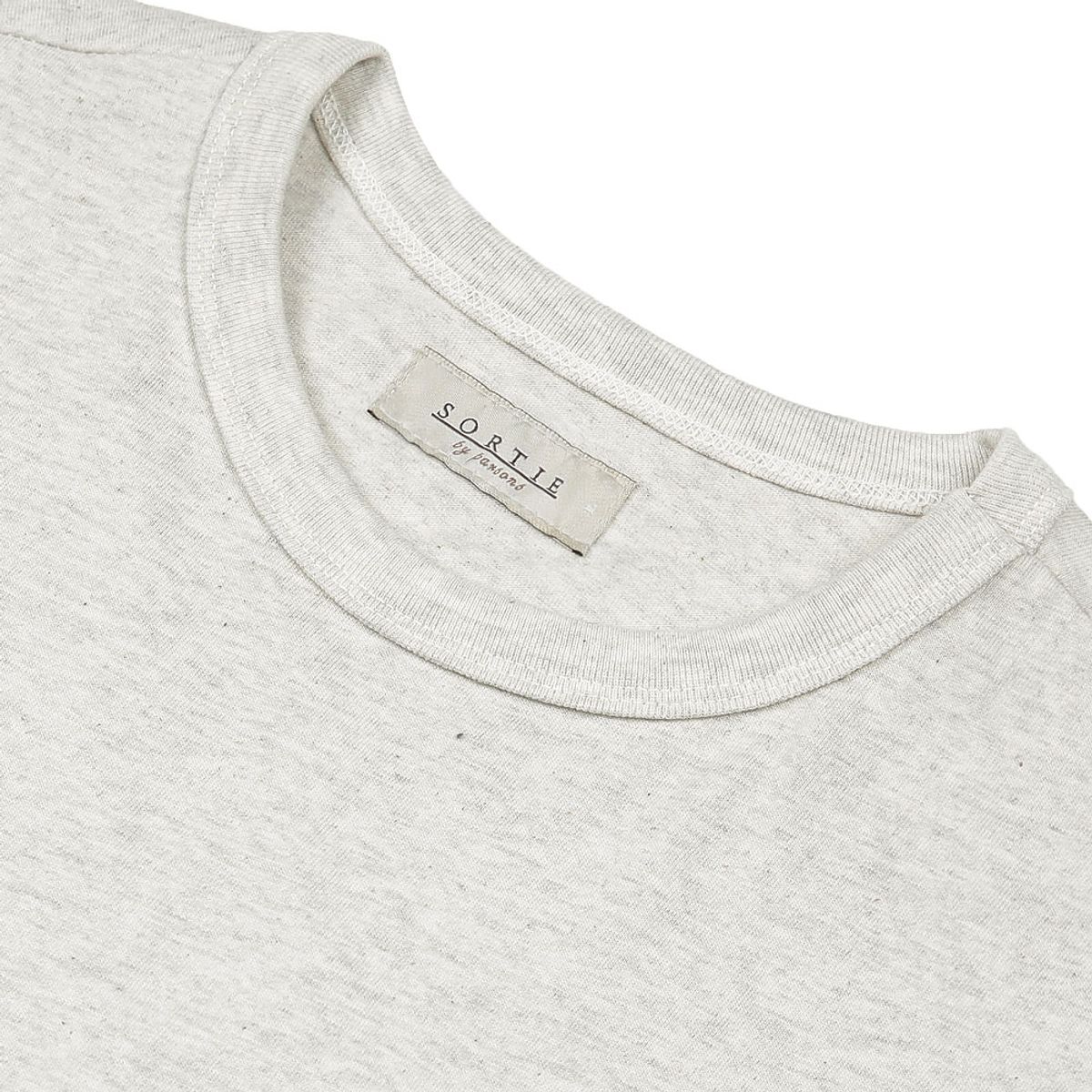 솔티(SORTIE) Essential Comfort Poket T-Shirts (Oatmeal)