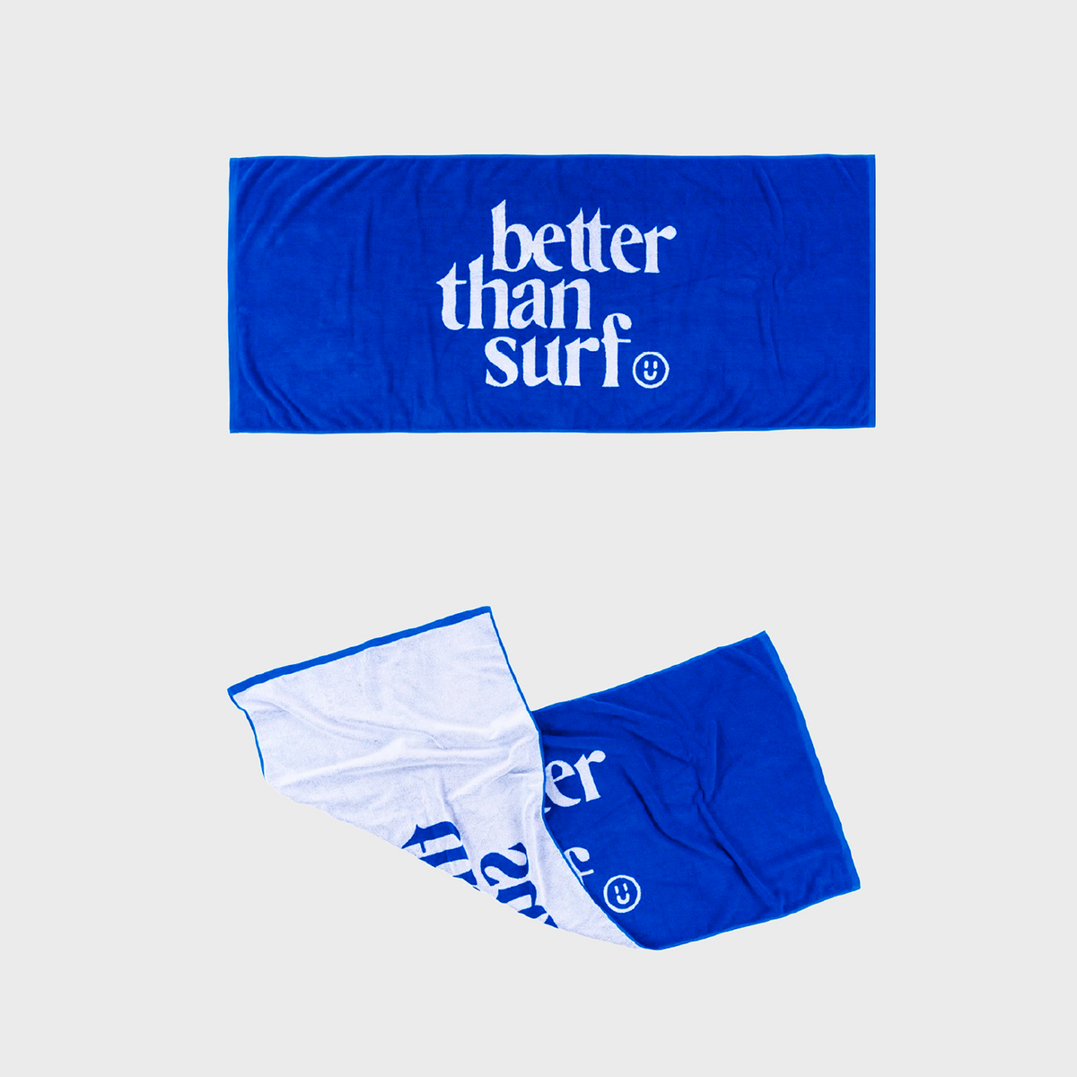 배러댄서프(BETTER THAN SURF) BETTER THAN SURF LOGO BEACH TOWEL