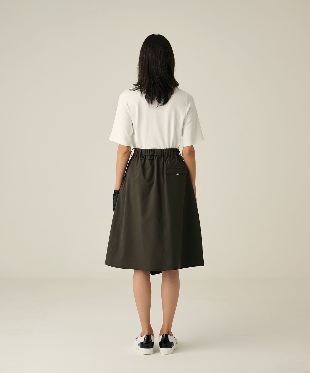 코너그린(CORNER GREEN) 리버티 레인스커트 [카키] WGS33KHA