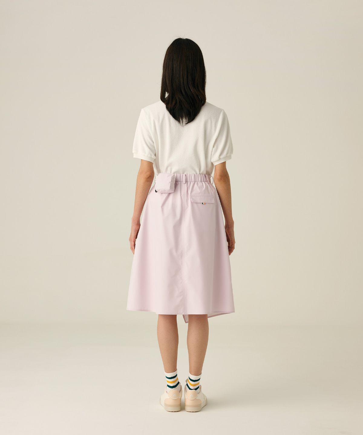 코너그린(CORNER GREEN) 리버티 레인스커트 [라일락] WGS33LIL