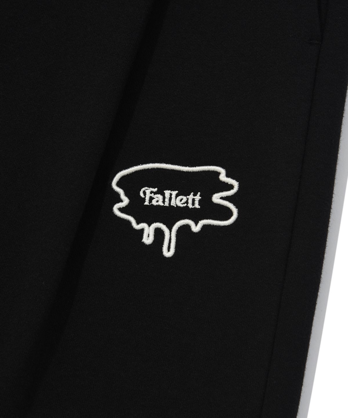 팔렛(FALLETT) [팔렛X내셔널갤러리] 아카이브 스웻 팬츠 블랙